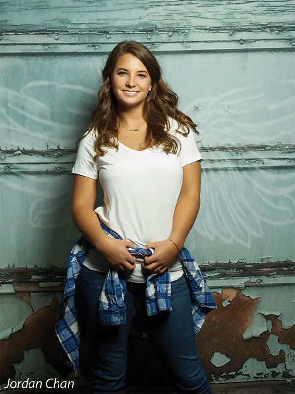 Angel Wings Garage Photography Backdrop