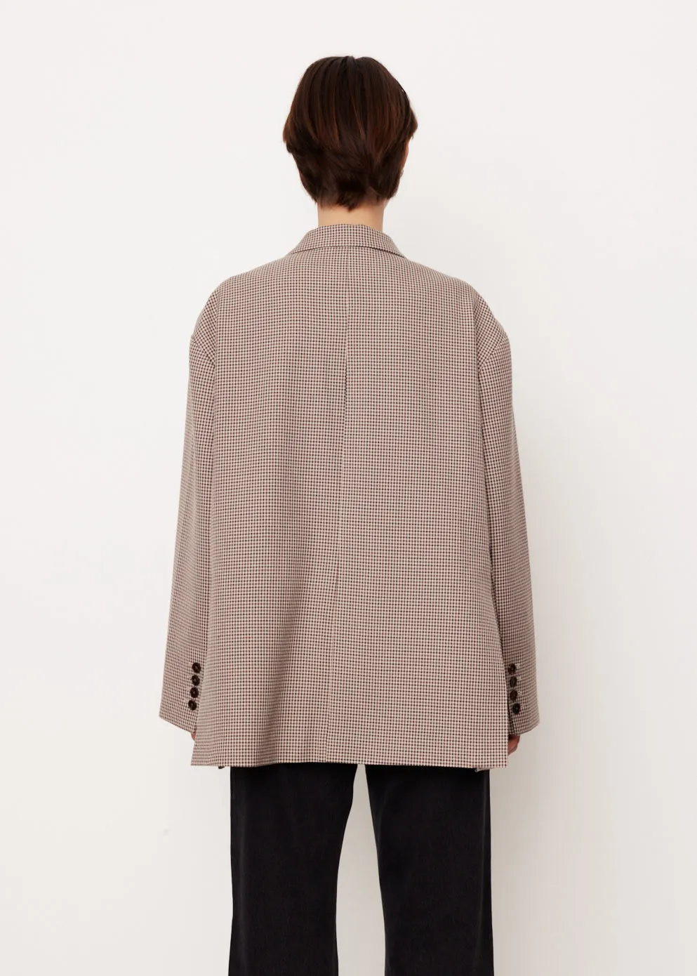 Blair Boxy Check Blazer