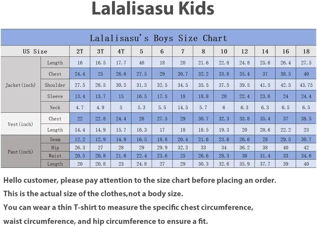 Boys Suit Slim Fit Toddler Suit for Boys Single Breasted Kids Tuxedo Suit for Wedding Suit Set