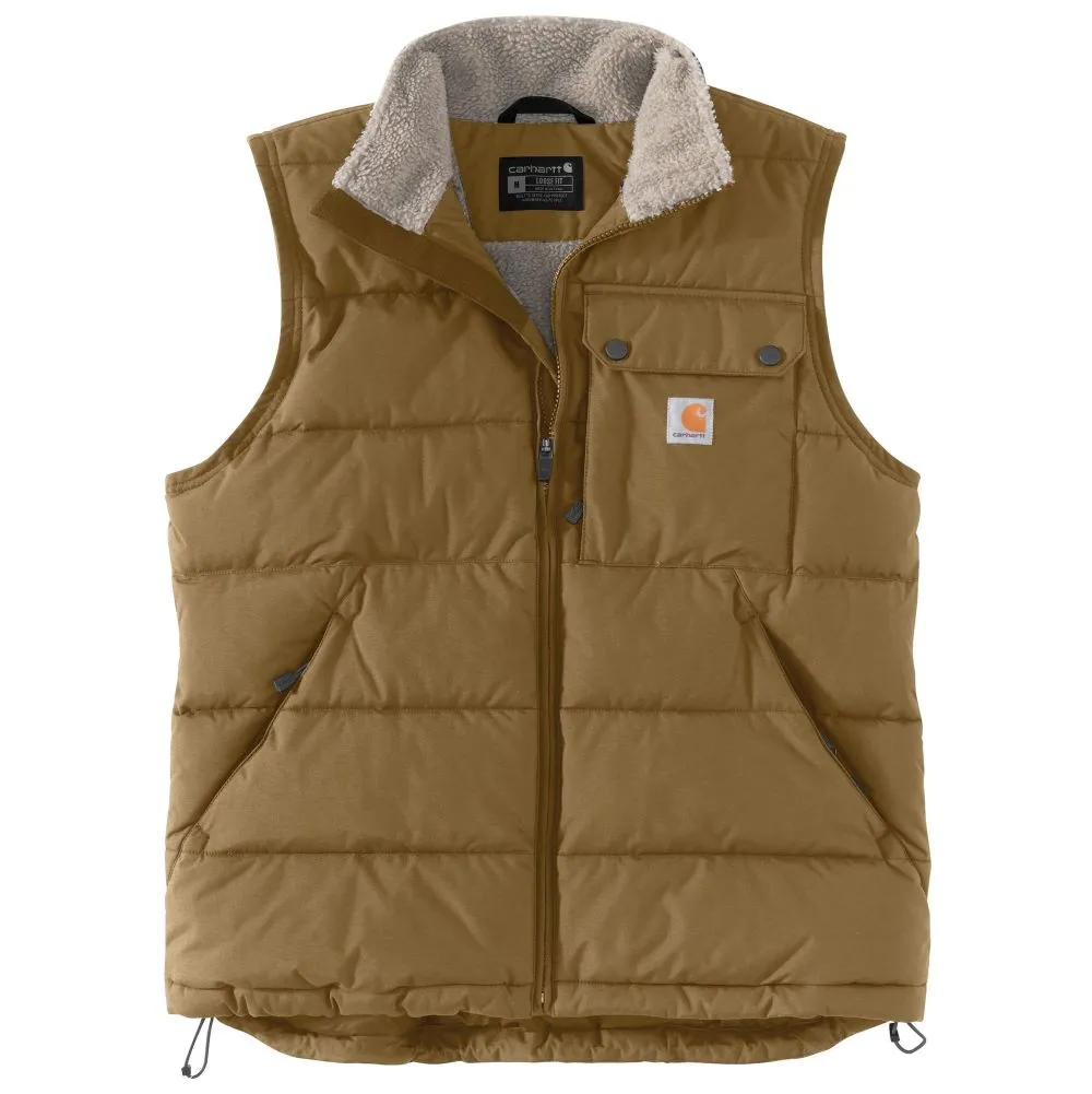 'Carhartt' Men's Montana Loose Fit Insulated Vest - Oak Brown