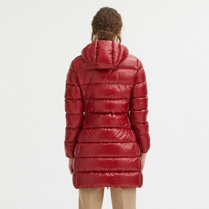 Centogrammi Ethereal Pink Down Jacket with Japanese Hood