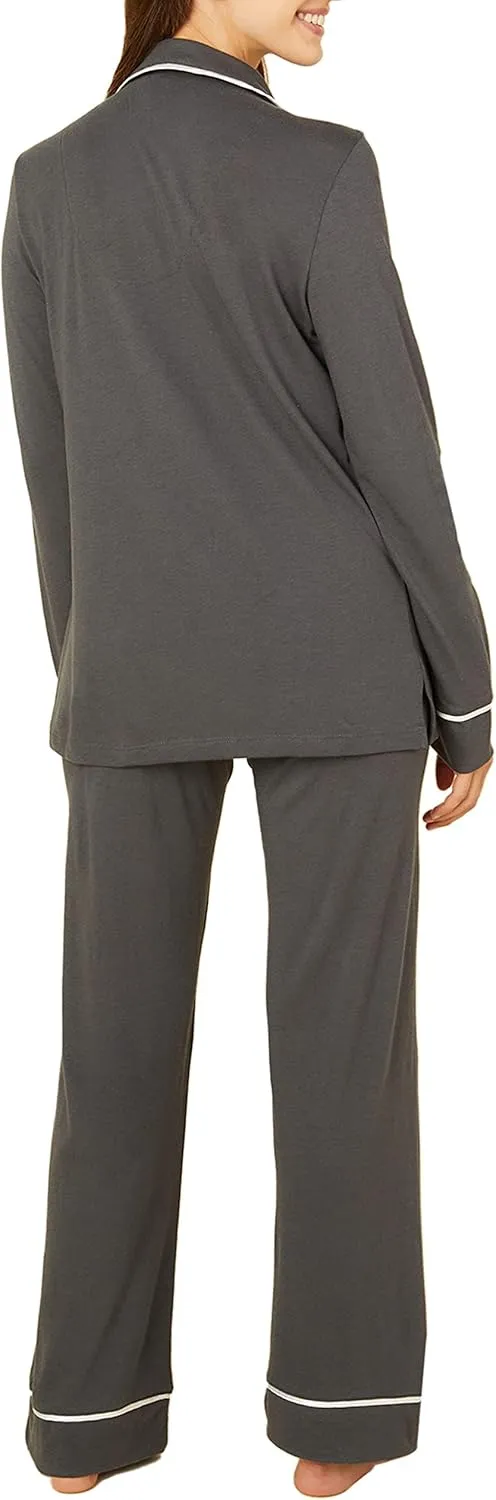Cosabella Women's Bella Petite Long Sleeve Top & Pants Pajamas Set