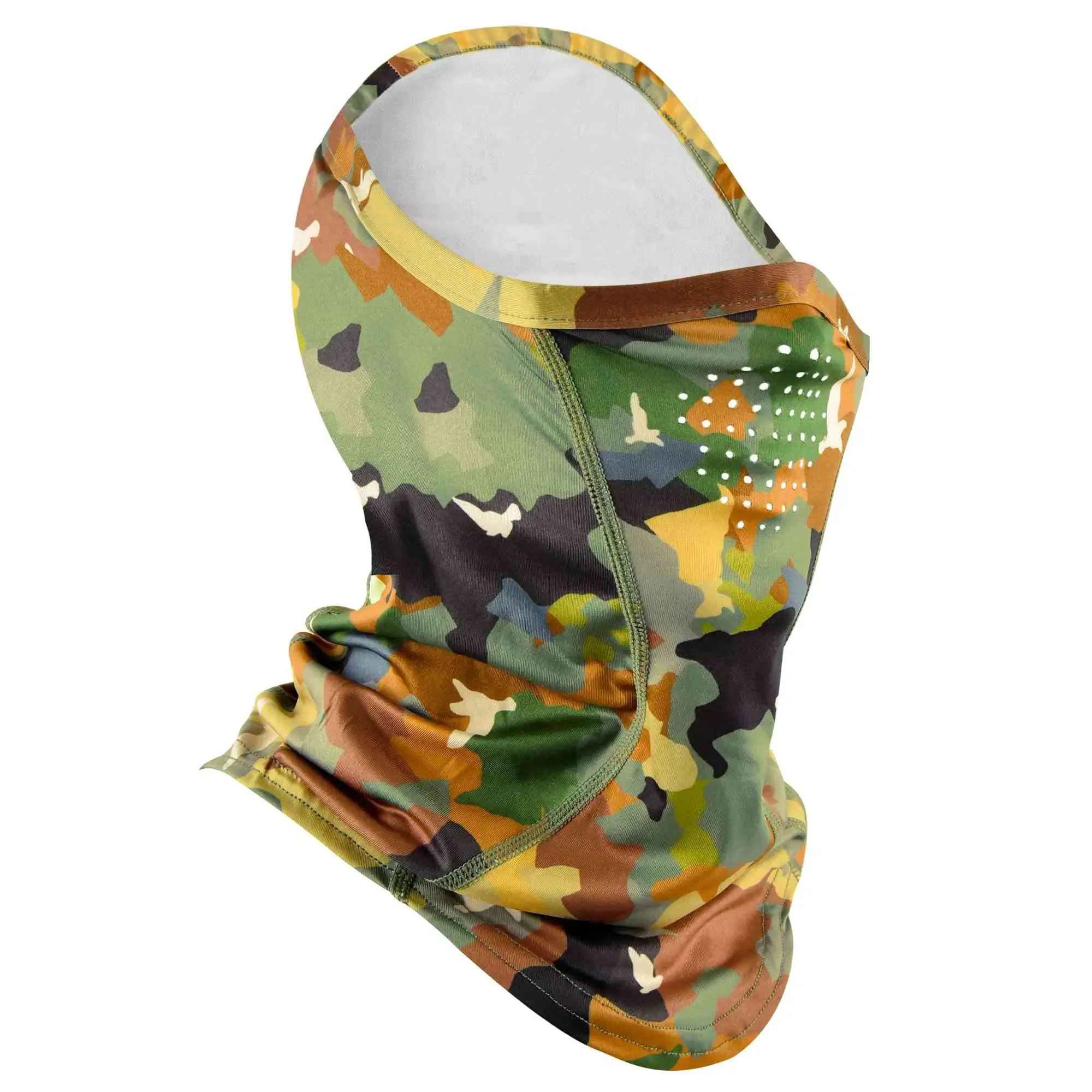 EXski Camo Gaiter Mask UPF 50 Half Balaclava Face Mask with Breathable Air Holes for Hunting Fishing Hiking