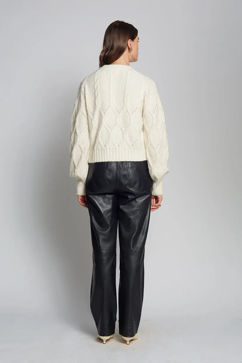 Fara Cardi  Ivory