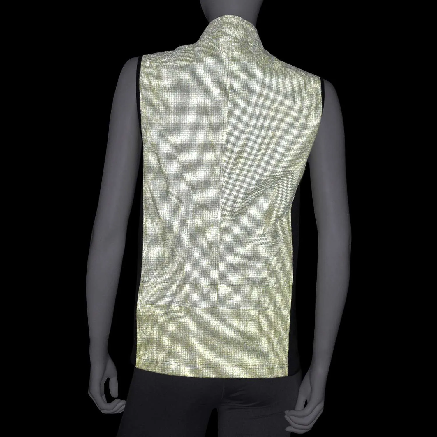 FINAL SALE: Women's Newport Packable Reflective Vest in Flo Lime