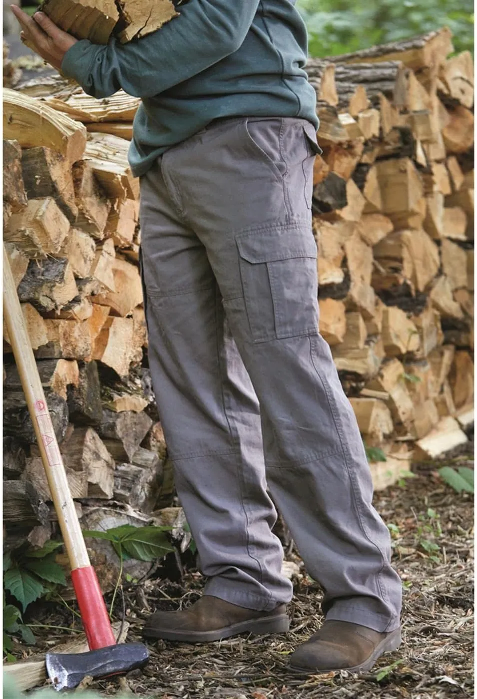Guide Gear Outdoor 2.0 Flannel-Lined Cotton Cargo Pants