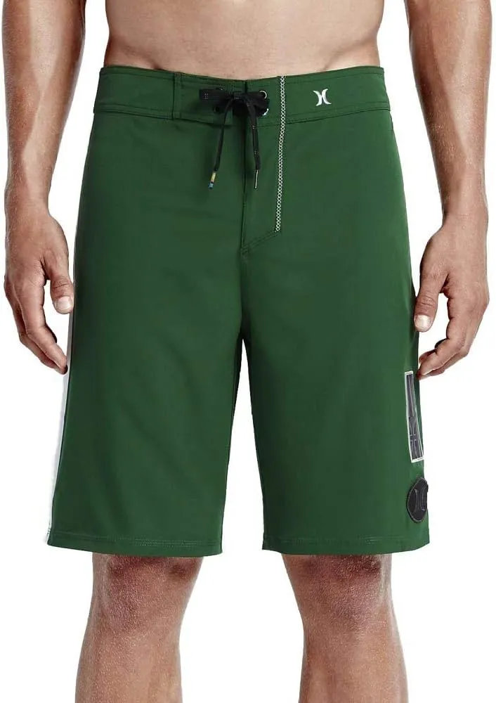 Hurley Mens Hawaii Pride Fashion Boardshorts Green
