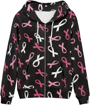 Irisjudy Women's Loose-Fit Hoodies Plus Size, Dog Paws Zipper Sweatshirt for Gym Fitness Indian Tribal Long-Sleeve Tops