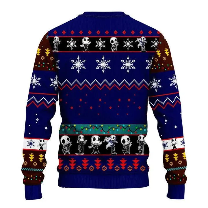 Jack Skellington Blue Sweaters