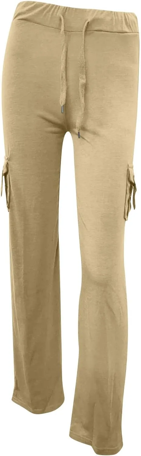jsaierl Women Plus Size Straight Leg Capris Elastic Waist Lightweight Comfy Linen Capri Pants Summer Casual Tapered Pants