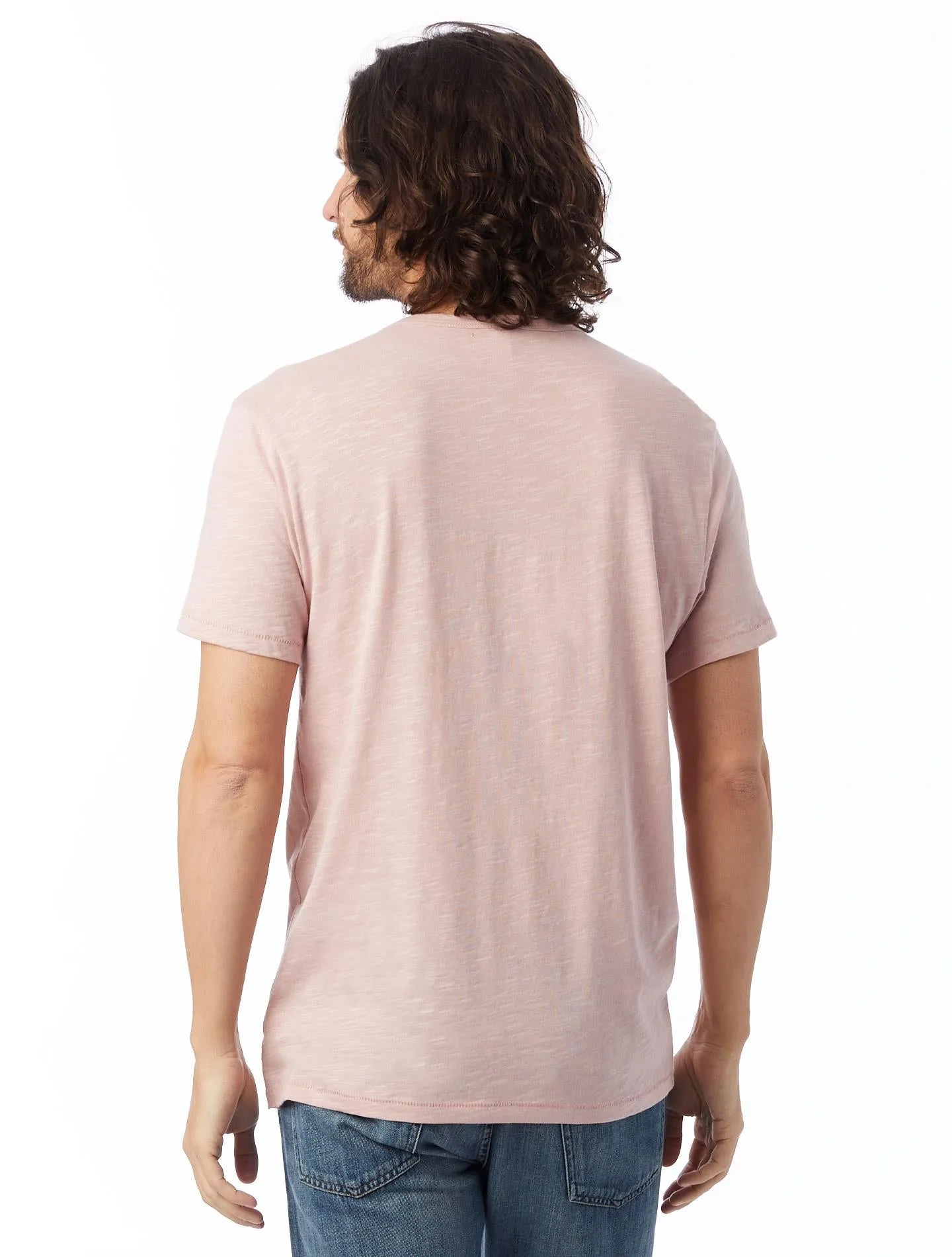Keeper Weathered Slub Tee (Rose)