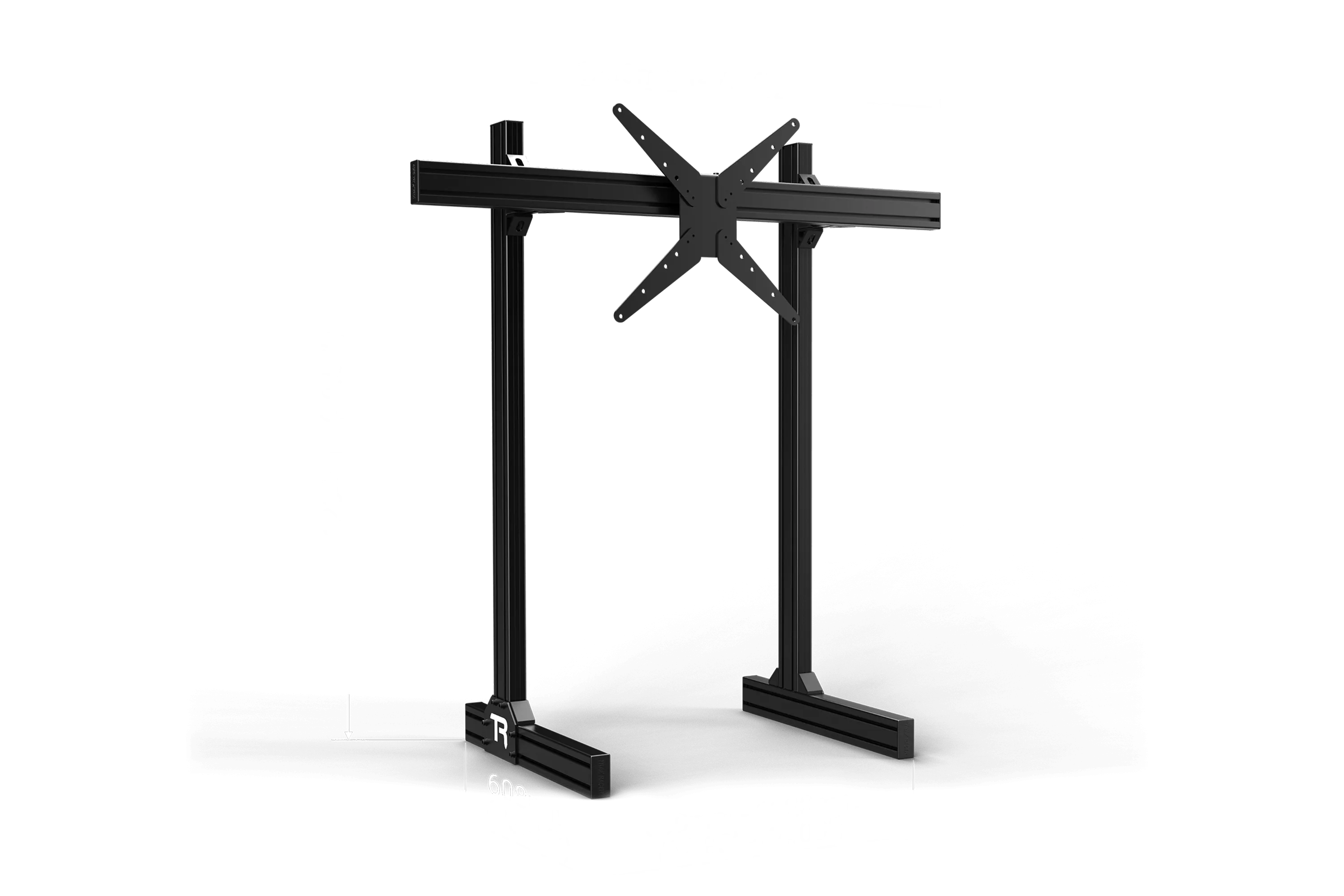 Large Freestanding Single Monitor Stand - 1200mm / 47.25" Wide