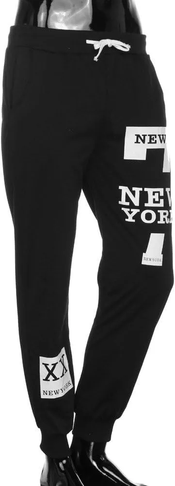 Mens Sweatpants with Pockets Casual Pants Slim fit with Zipper Pockets Men's Fleece Lined Pants Water Resistant Warm