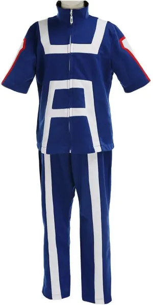 miccostumes Kids Anime Hero High Gym Suit Uniform Cosplay Costume Sportswear