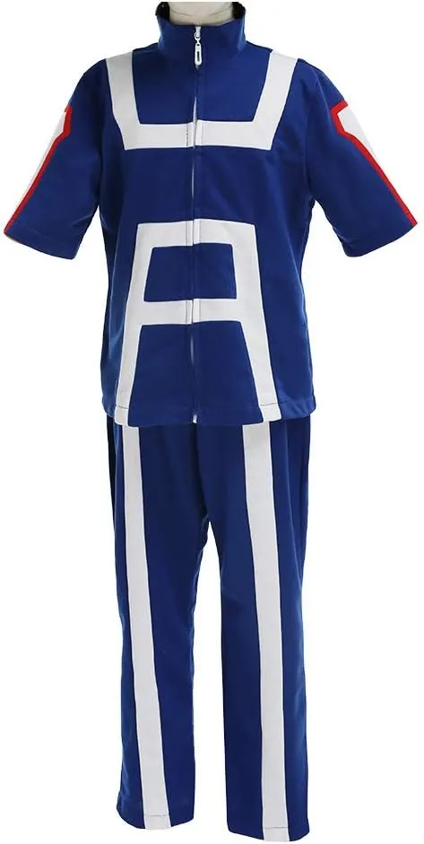 miccostumes Kids Anime Hero High Gym Suit Uniform Cosplay Costume Sportswear