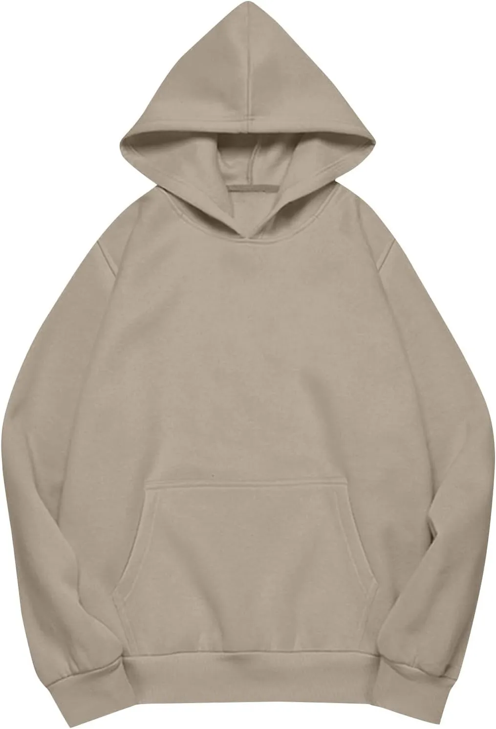 Oversized Hoodies for Women Fleece Hooded Sweatshirt Drop Shoulder Long Sleeve Pullover Casual Tops with Pocket