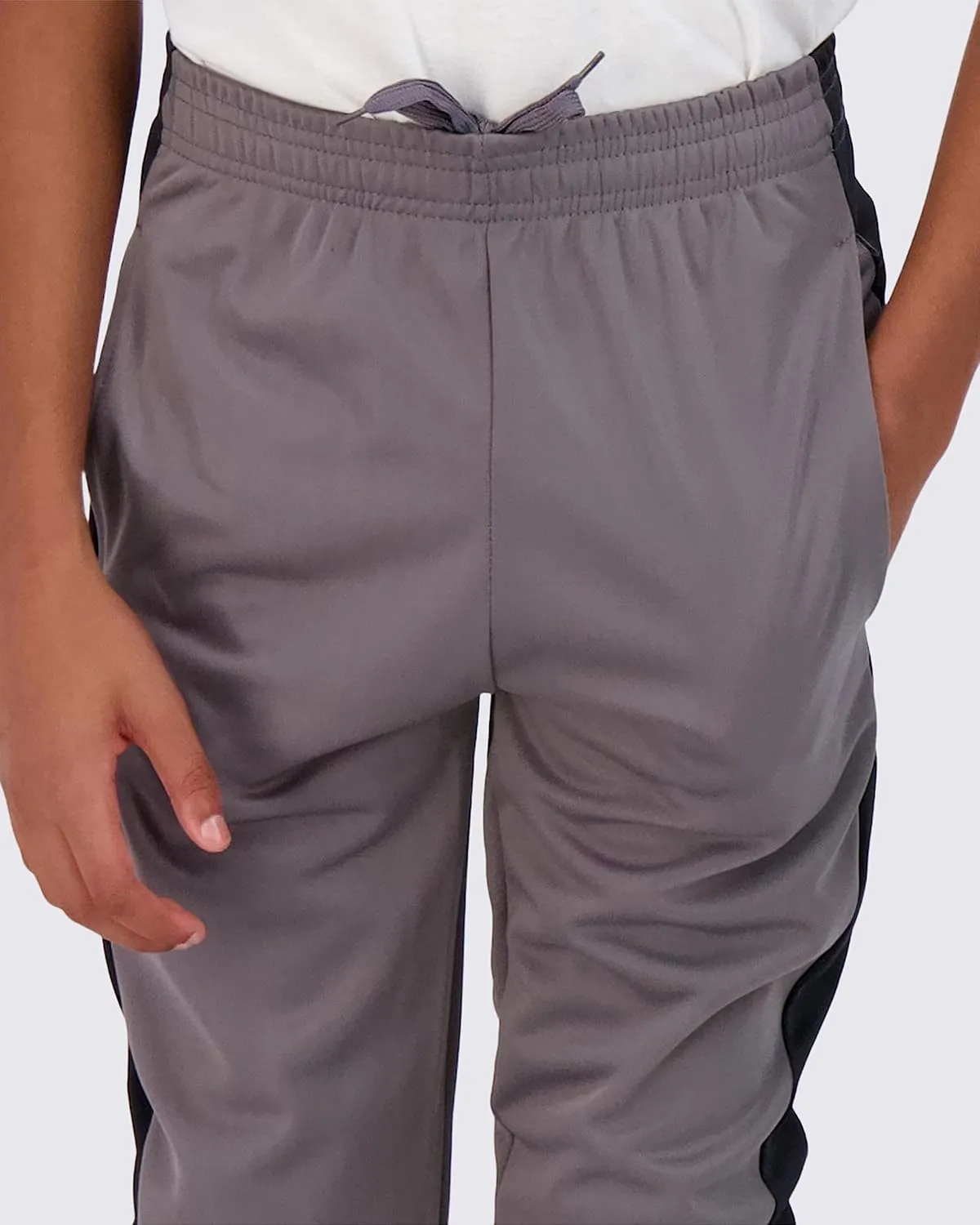 Real Essentials 3 Pack: Boy's Active Athletic Casual Jogger Sweatpants with Pockets