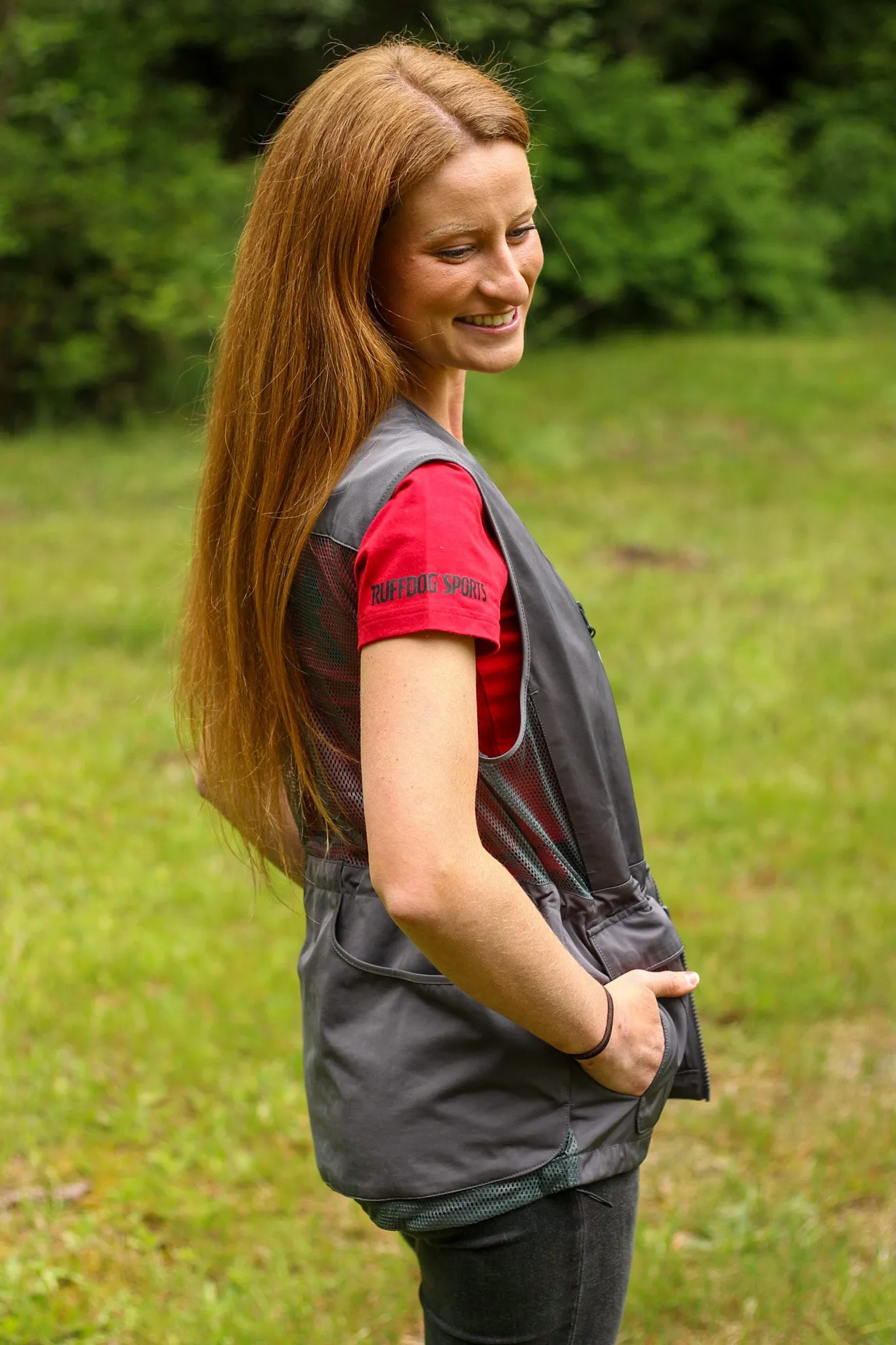 Ruffdog COLA Lightweight  Dog Trainer Vest CHARCOAL SAVE 40%