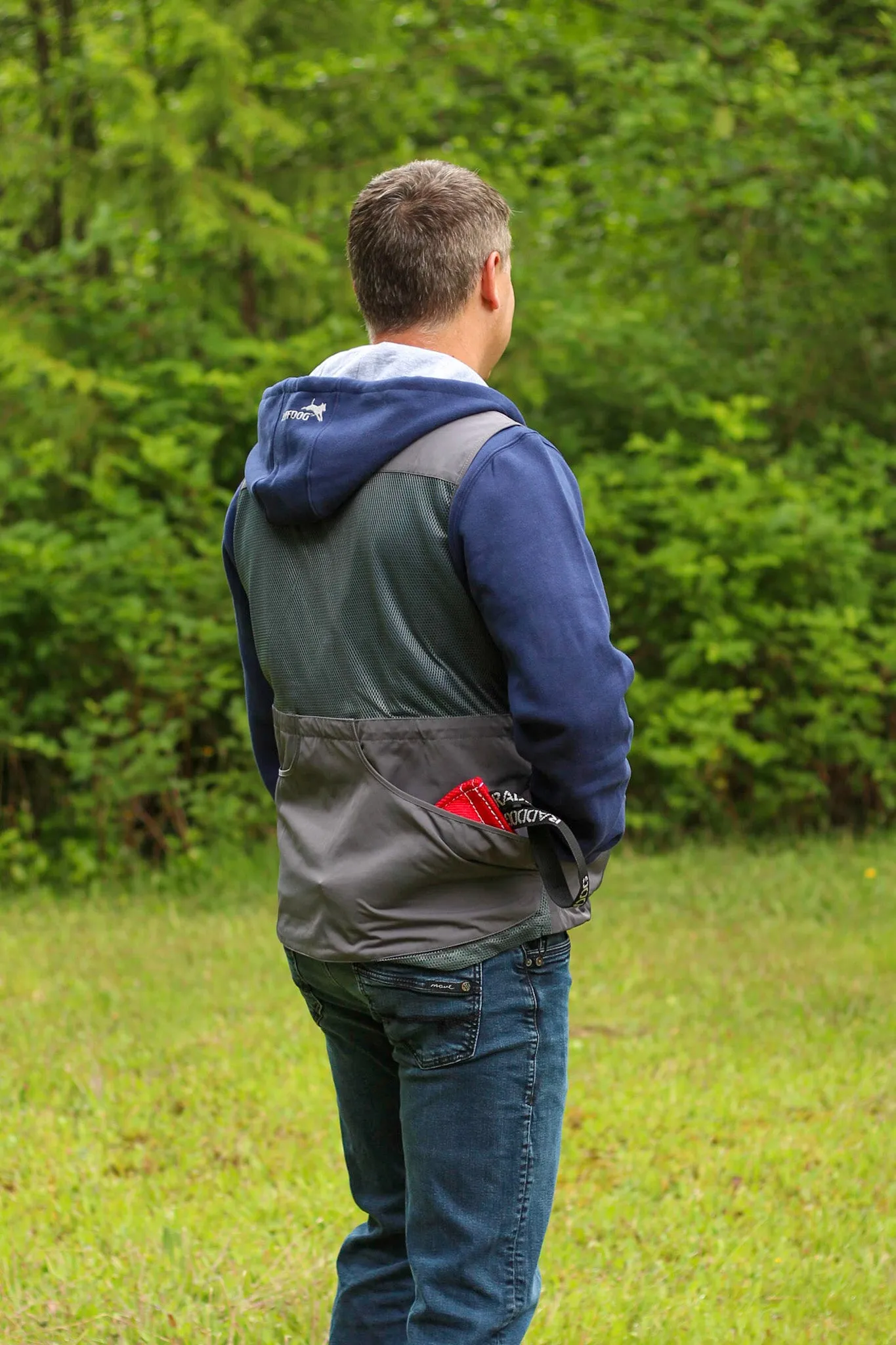 Ruffdog COLA Lightweight  Dog Trainer Vest CHARCOAL SAVE 40%