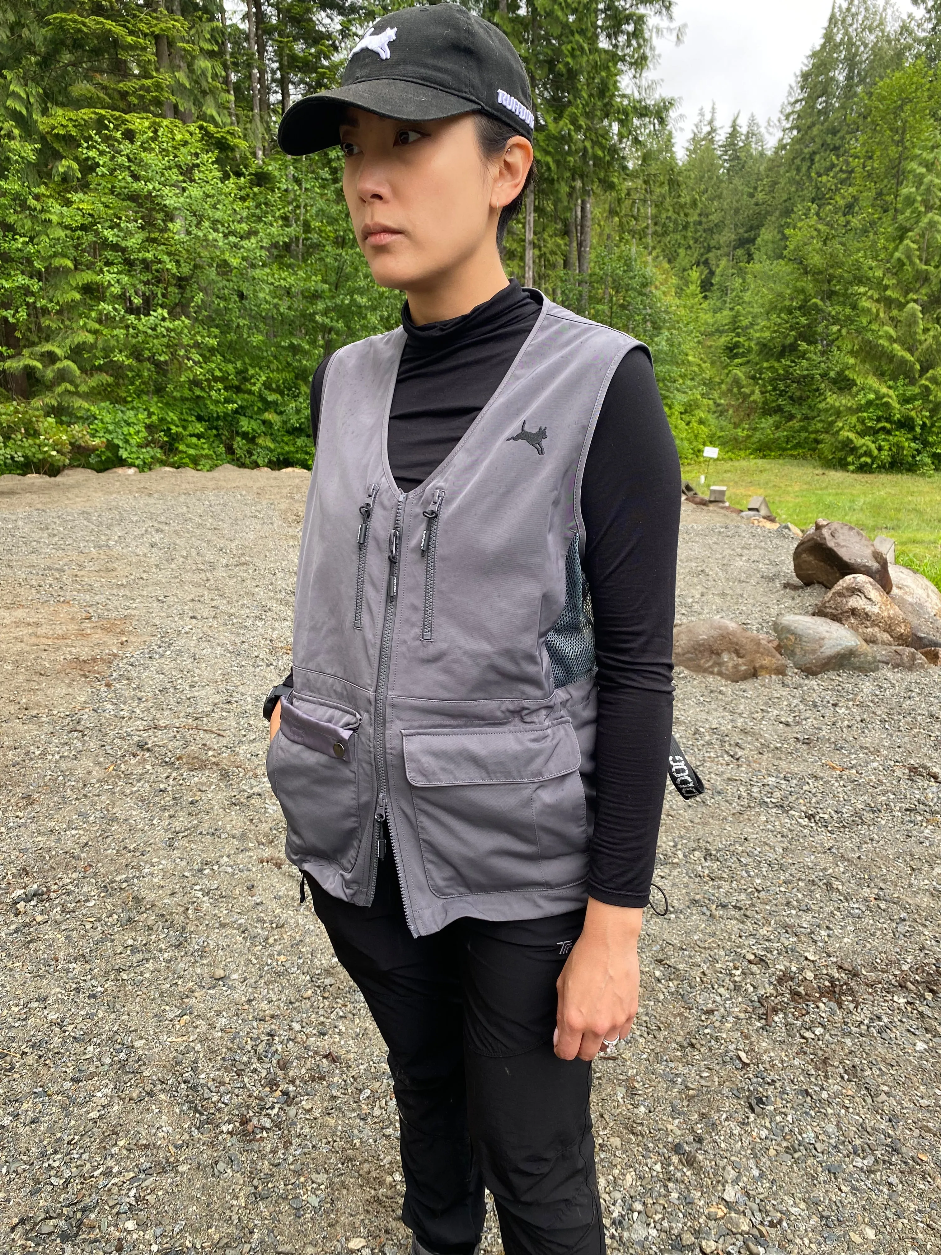 Ruffdog COLA Lightweight  Dog Trainer Vest CHARCOAL SAVE 40%