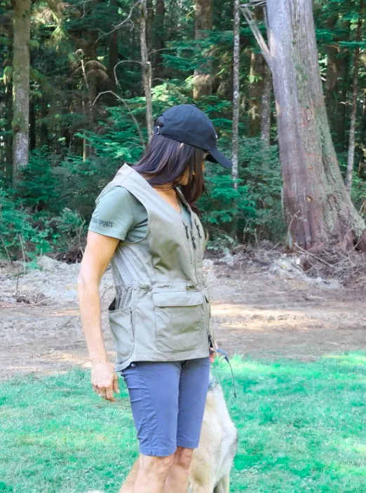 Ruffdog COLA Lightweight Dog Trainer Vest OLIVE SAVE 40%