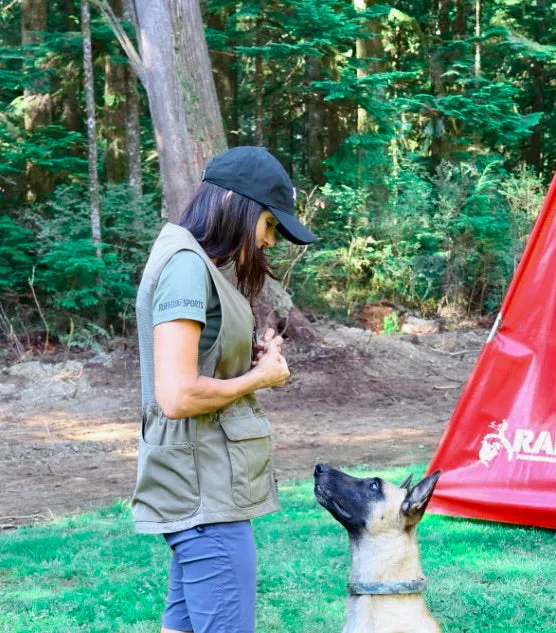 Ruffdog COLA Lightweight Dog Trainer Vest OLIVE SAVE 40%