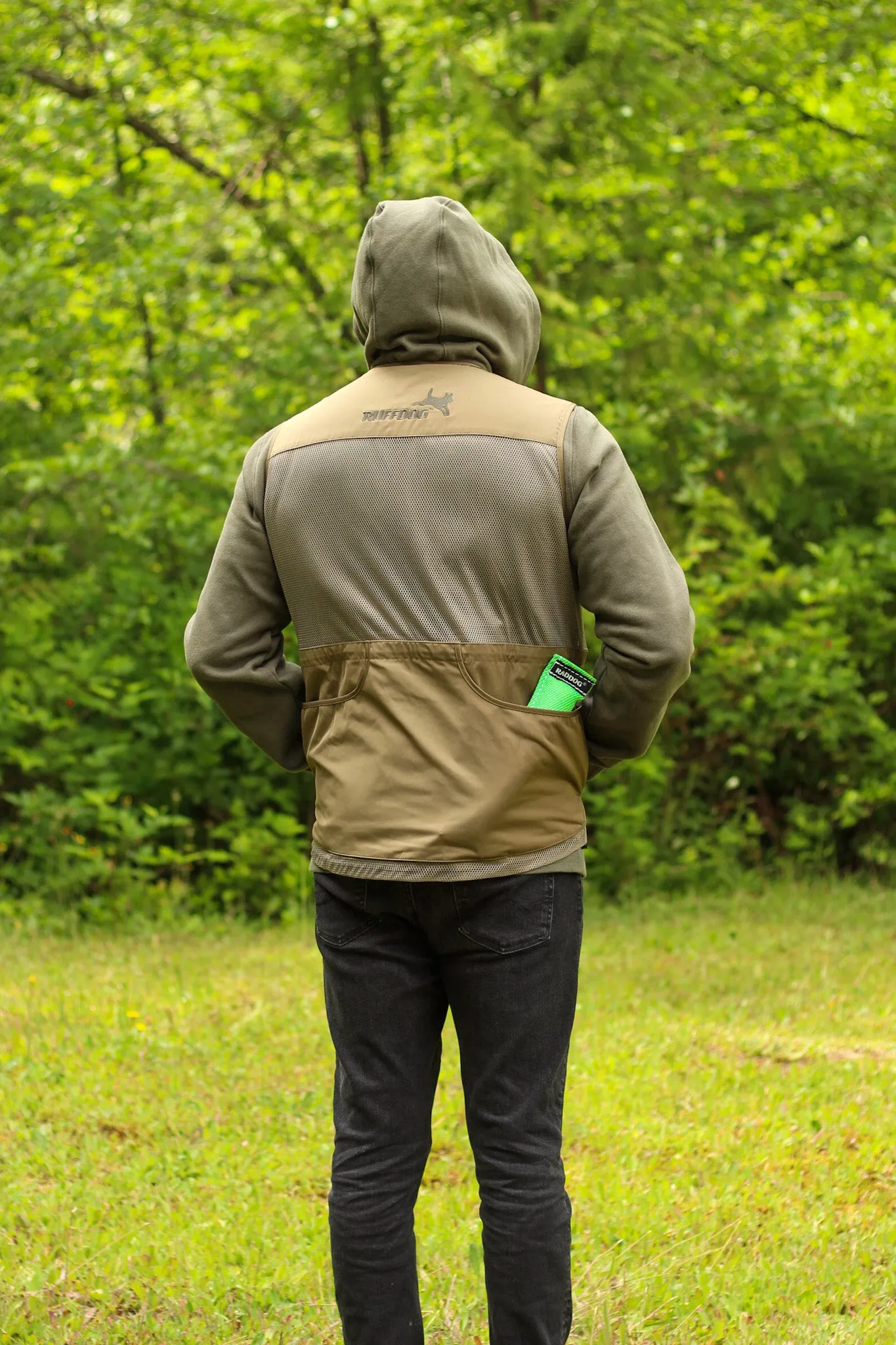 Ruffdog COLA Lightweight Dog Trainer Vest OLIVE SAVE 40%