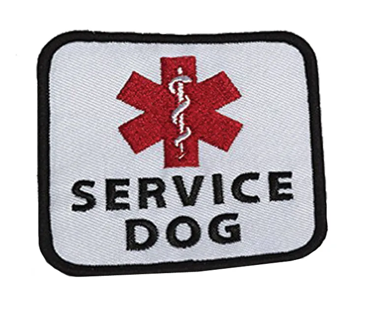 Service Dog Patch - 3" x 3"