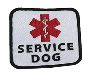 Service Dog Patch - 3" x 3"