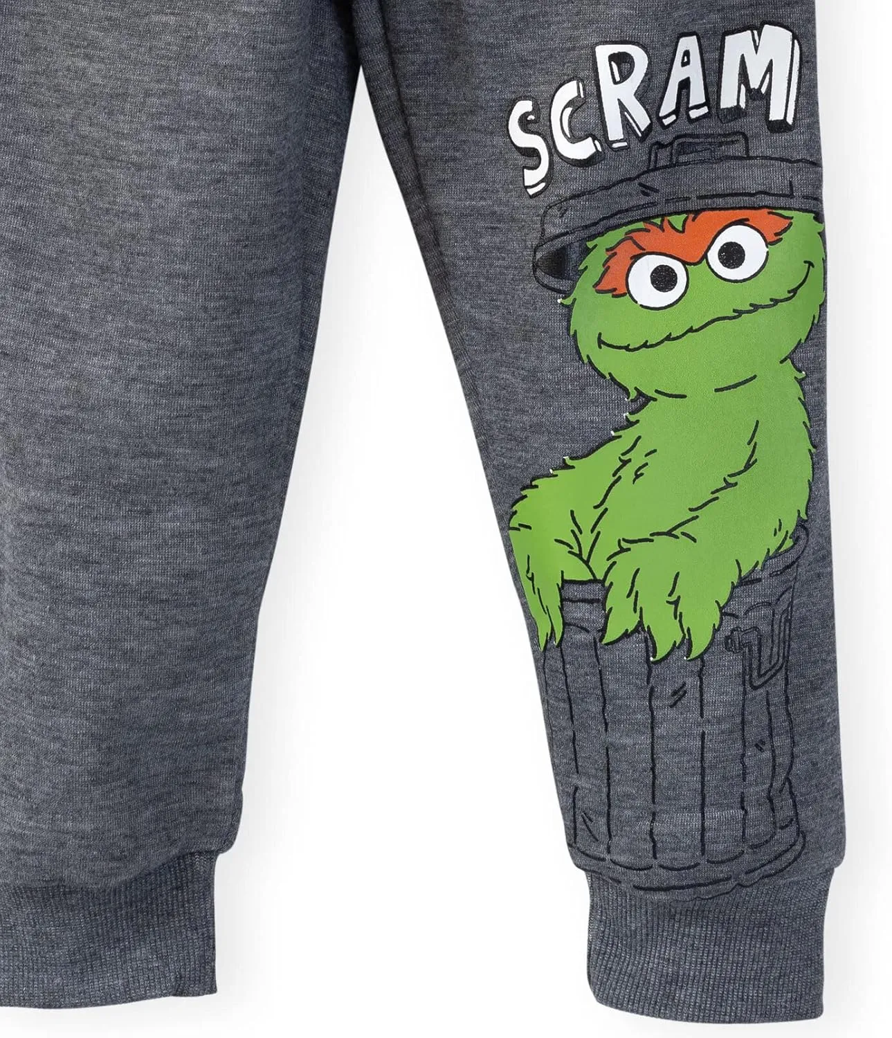 Sesame Street Elmo Cookie Monster Oscar The Grouch Fleece 3 Pack Pants Infant to Little Kid