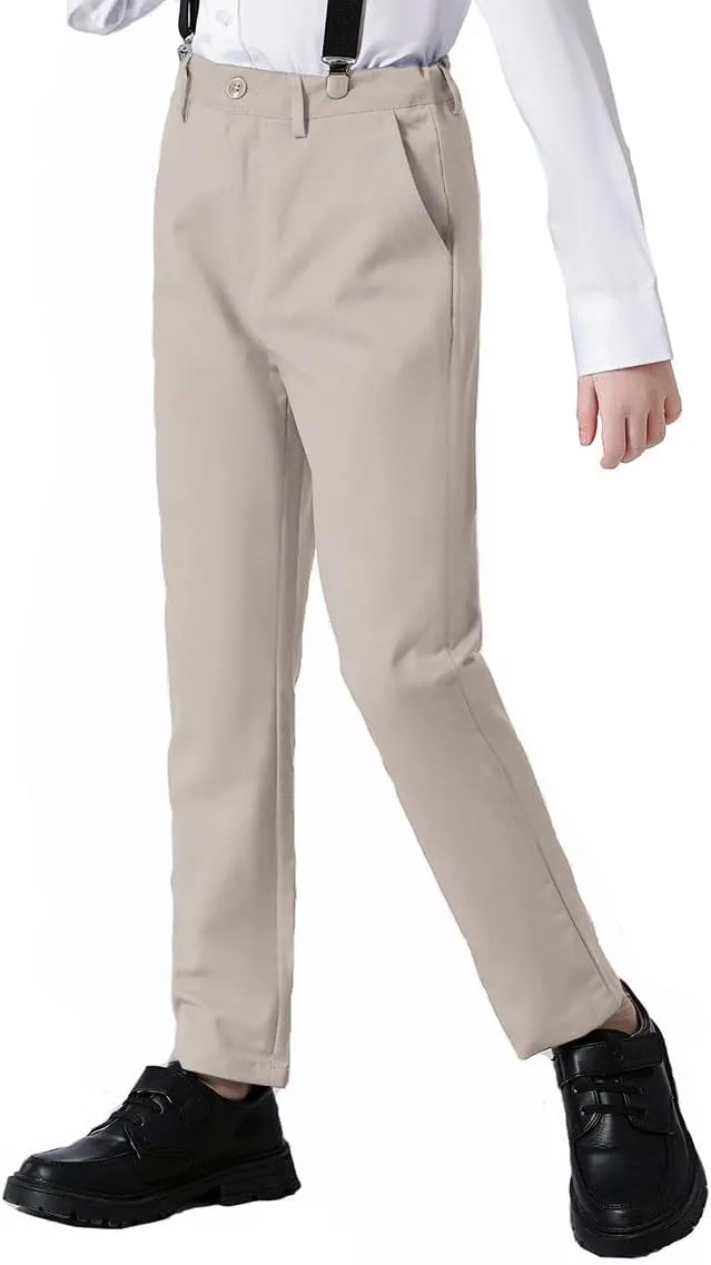 Suits for Boy Slim Fit Formal Dress Outfit Toddler Suit Blazer Vest Pants Kis Tuxedos