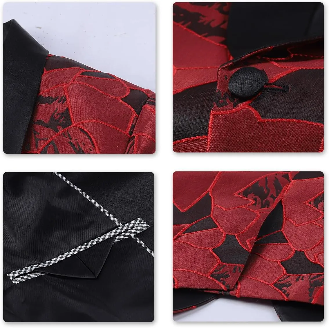 SWOTGdoby Boys Suits 3 Piece Slim Fit Kids Tuxedo Suits for Boys Formal Dress Blazer Jacket Pants Vest Wedding Party Prom