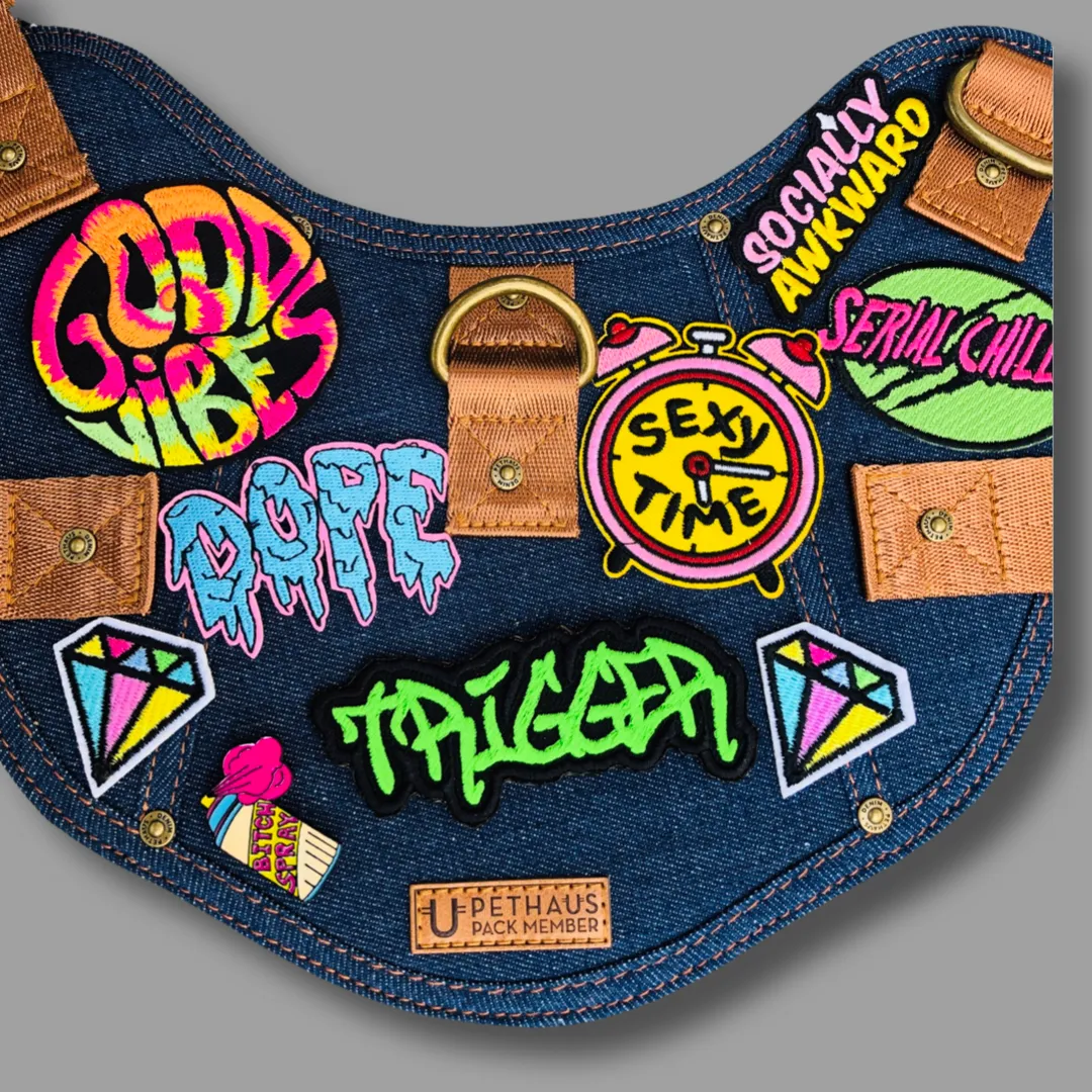 TAG IT!  custom embroidered patch