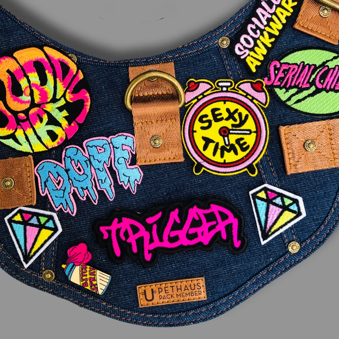 TAG IT!  custom embroidered patch