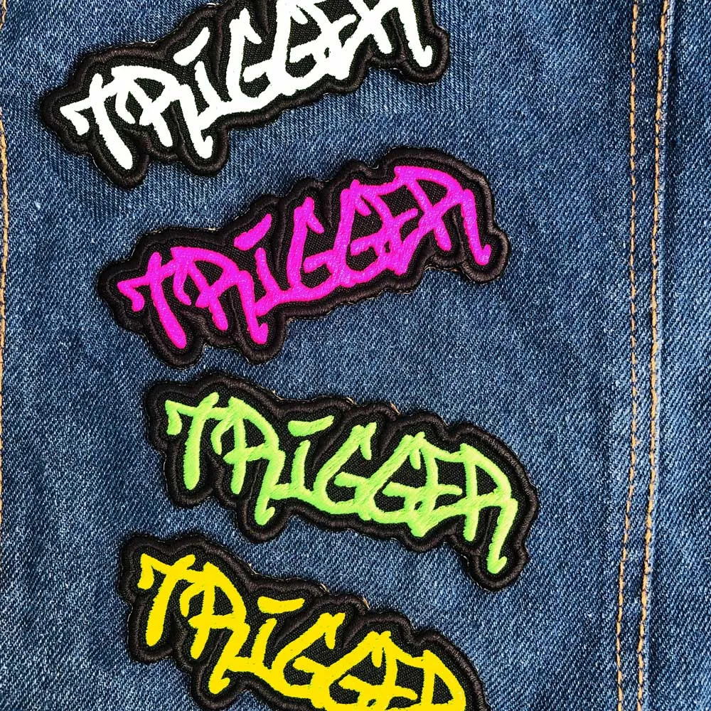 TAG IT!  custom embroidered patch