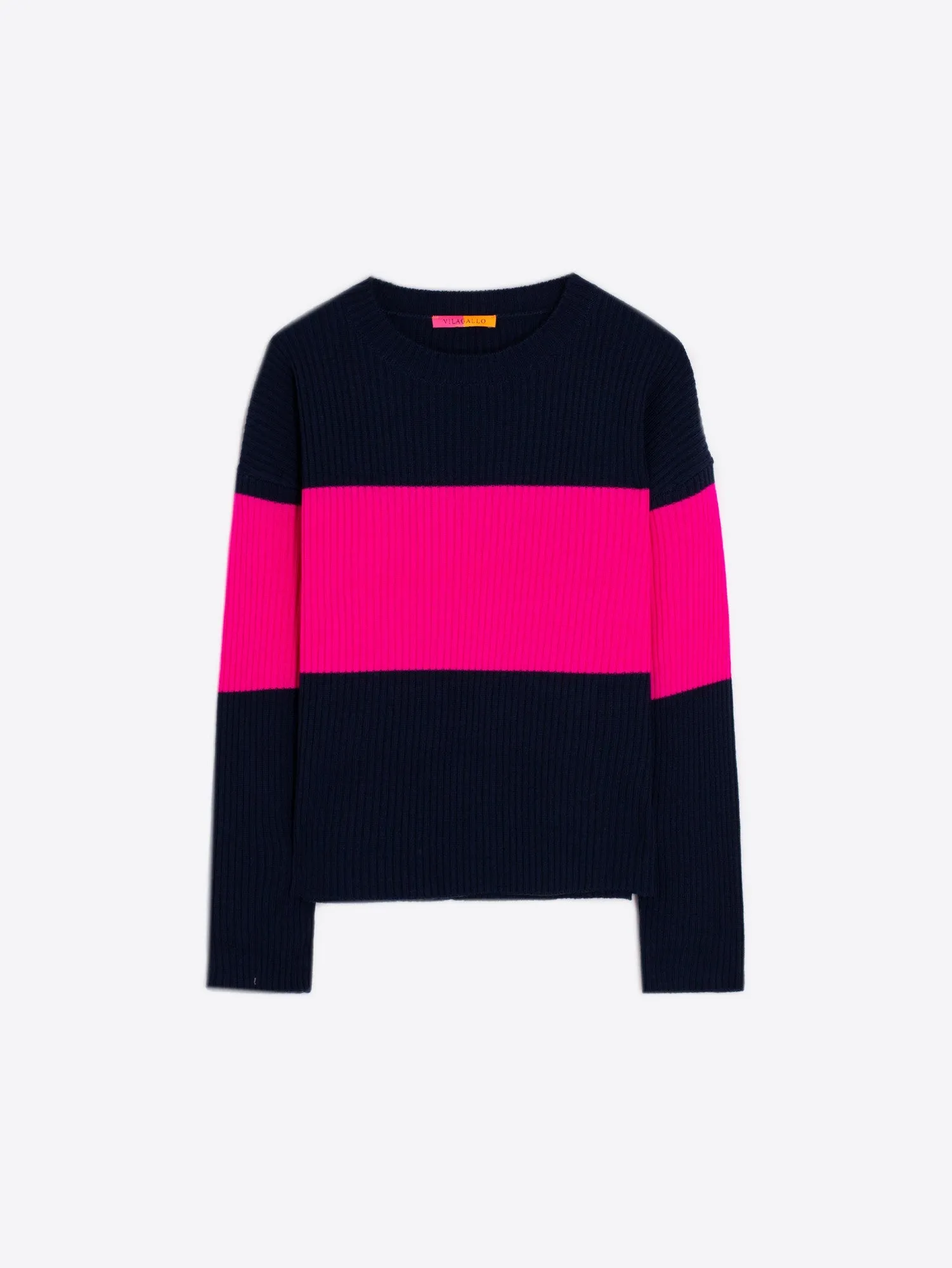 Vilagallo Colour Block Pullover