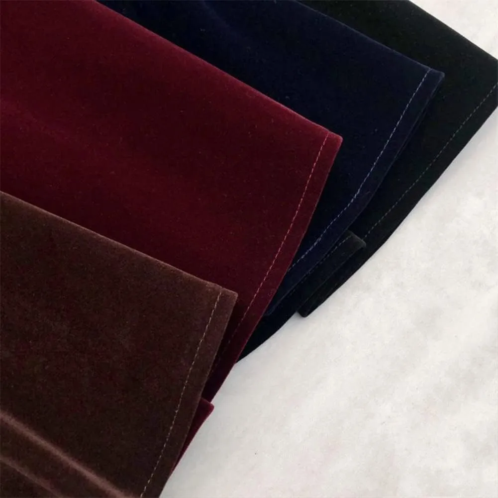 Women Autumn Winter Elastic Waist Skirt Velour A Line Skirt Retro Vintage Long Midi Skirt