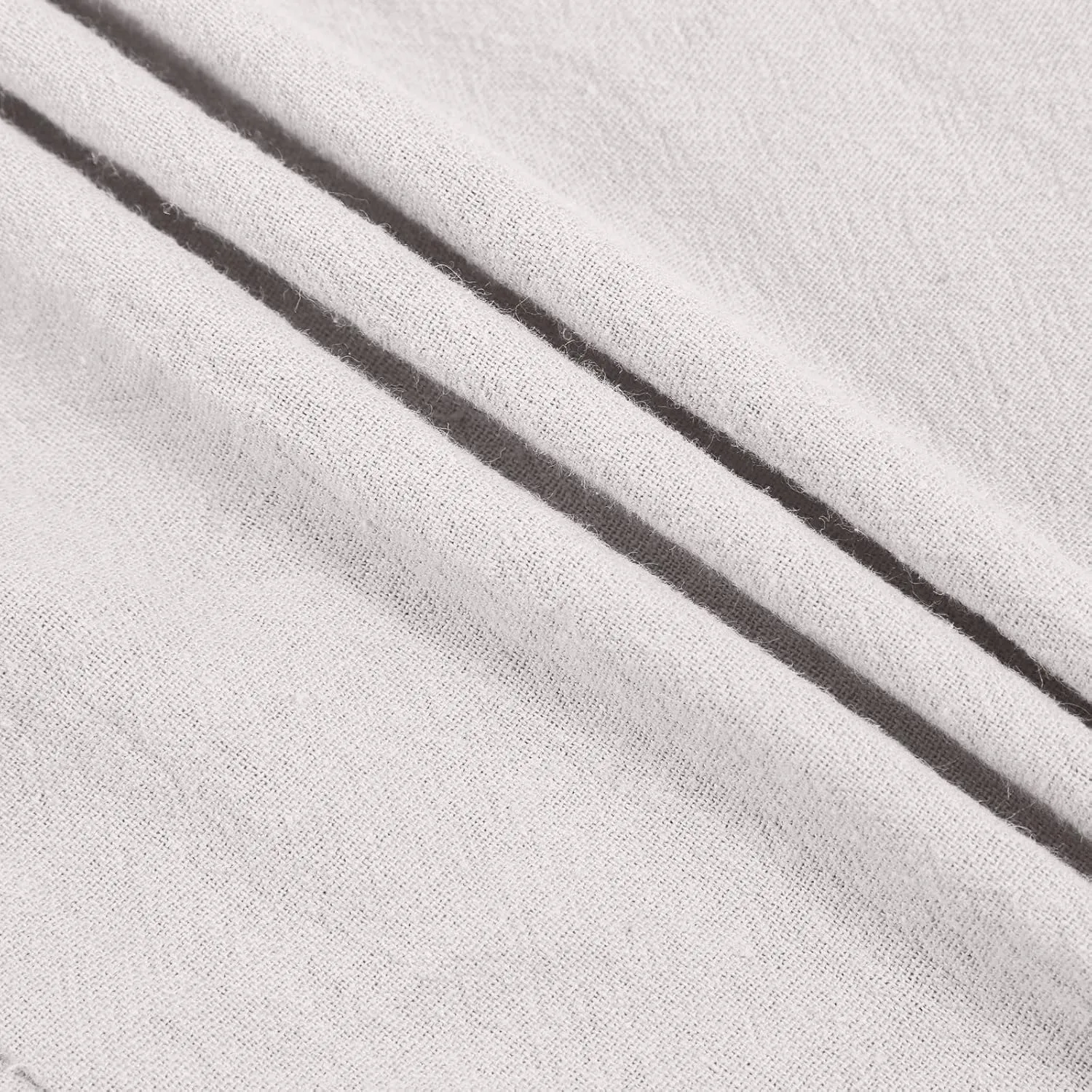 Womens Linen Pants for Summer High Waist Lightweight Lounge Trousers 2025 Trendy Casual Cropped Pants with Pockets