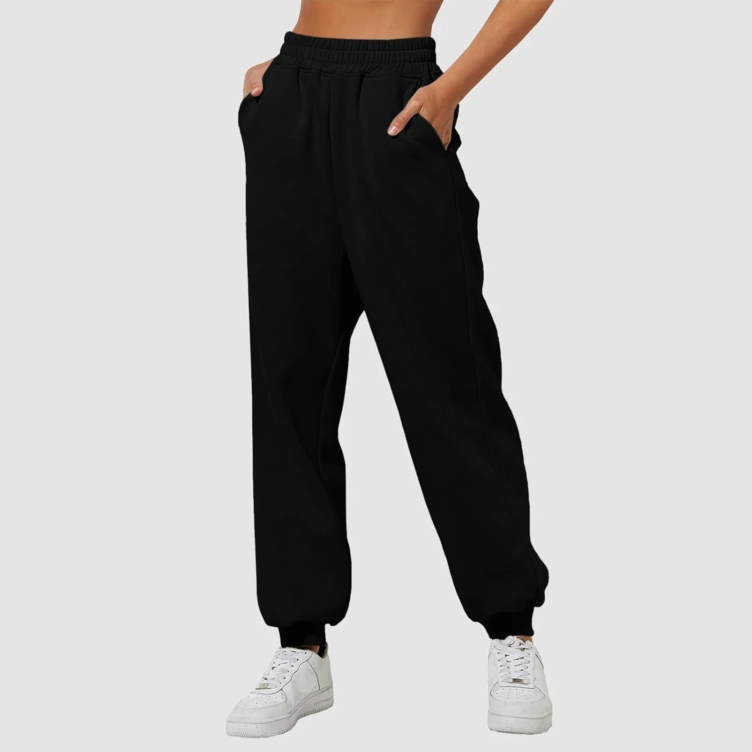 Womens Linen Summer Boho Palazzo Pants Elastic Waisted Long Lounge Loose Fit Trouser Vacation