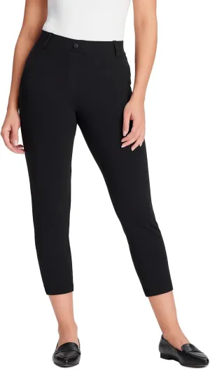 Yogipace,Belt Loops,Women's Cropped Dress Yoga Pants Capri Leggings for Work